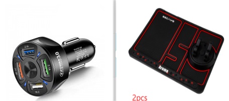 Fast Charge Car Charger One For Four Car Mobile Phone Charger Car Charger - 图片 8