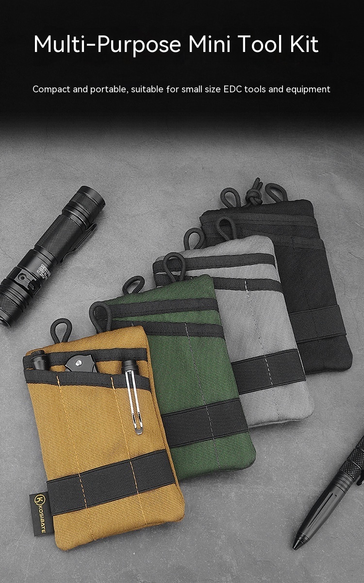 Outdoor EDC Toolkit Portable Anti-lost Key Case - 图片 10