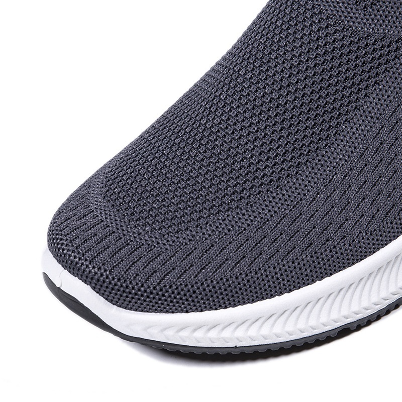 Spring Sports Leisure Cloth Shoes Flying Woven Thin Mesh Shoes - 图片 6