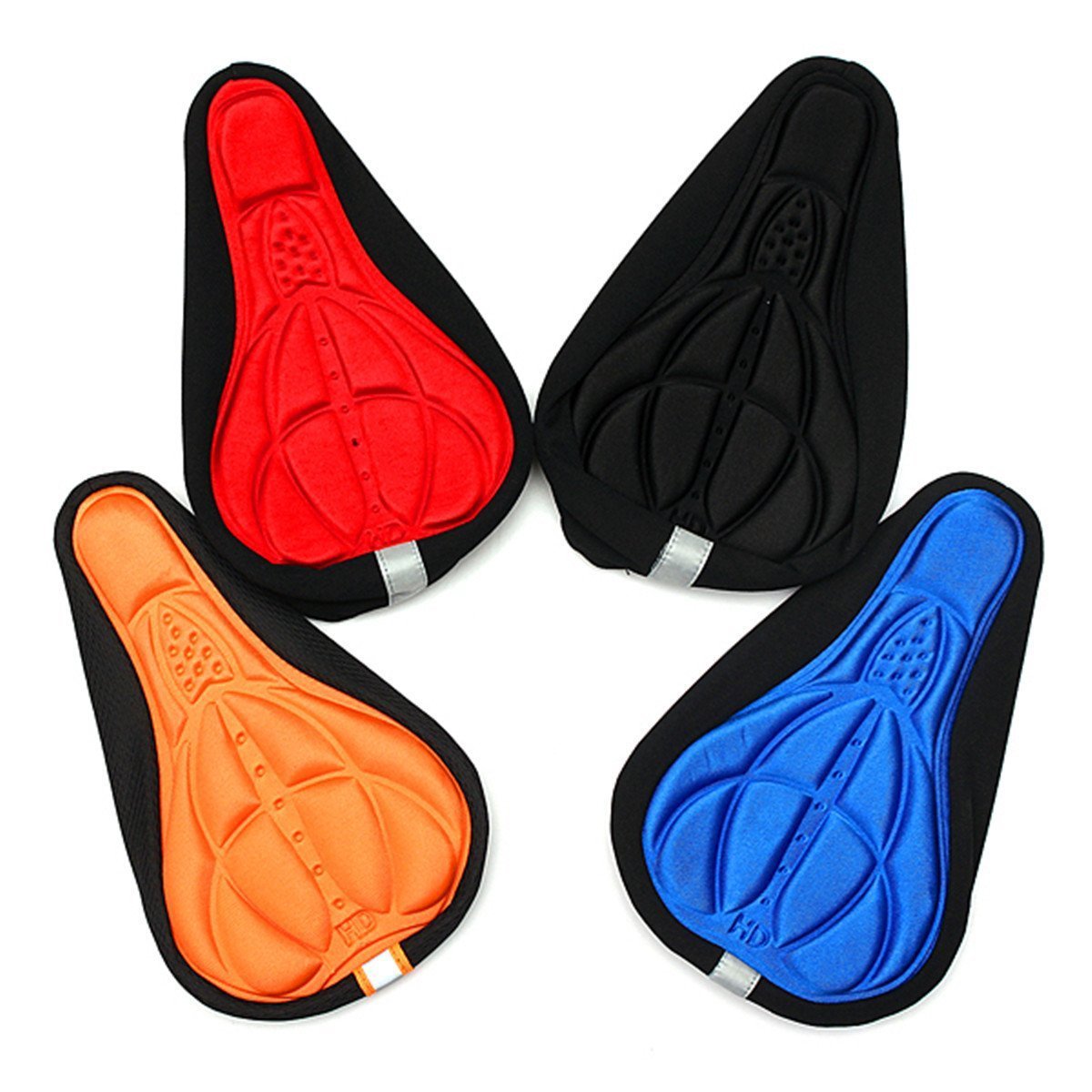 Bicycle embossed breathable mat color 3D breathable seat cover - 图片 2