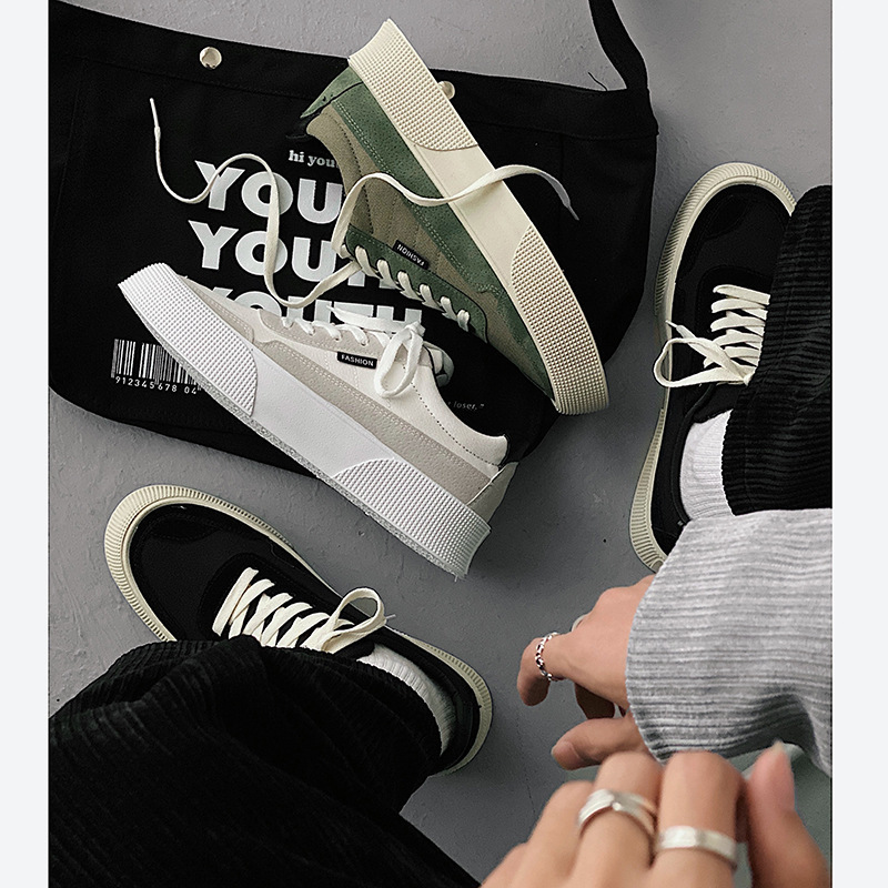 Low-top Platform Sneakers Casual Breathable Comfortable Student Sneakers - 图片 2