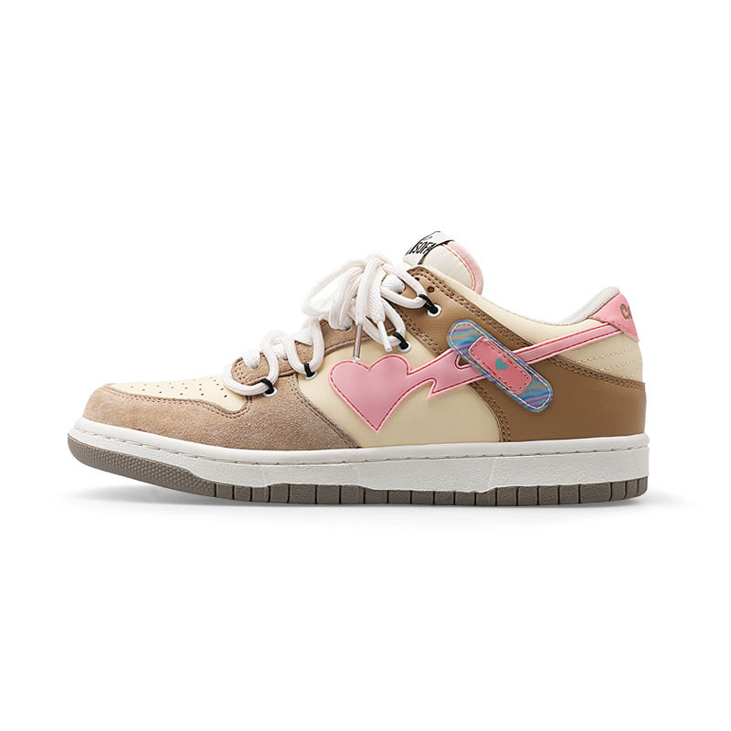 Band-Aid Niche Fashion Couple Shoes All-match Sports Skateboard Shoes - 图片 3
