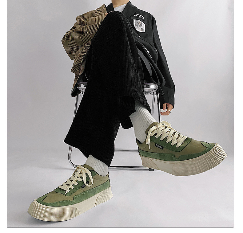 Low-top Platform Sneakers Casual Breathable Comfortable Student Sneakers - 图片 10