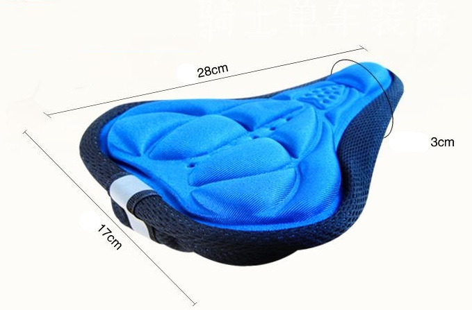 Bicycle embossed breathable mat color 3D breathable seat cover - 图片 7