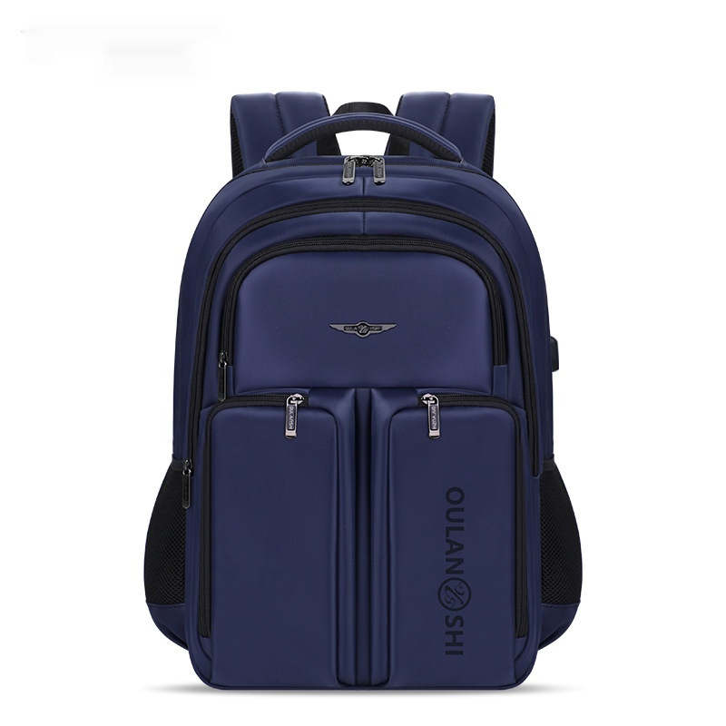 Double-layer Large Capacity Backpack Nylon Stitching - 图片 4