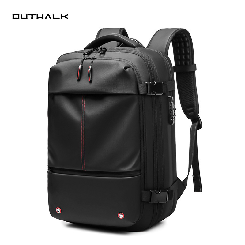 Travel Backpack Men's Business Multifunction Computer Bag Vacuum Compression Large-capacity Backpack - 图片 4