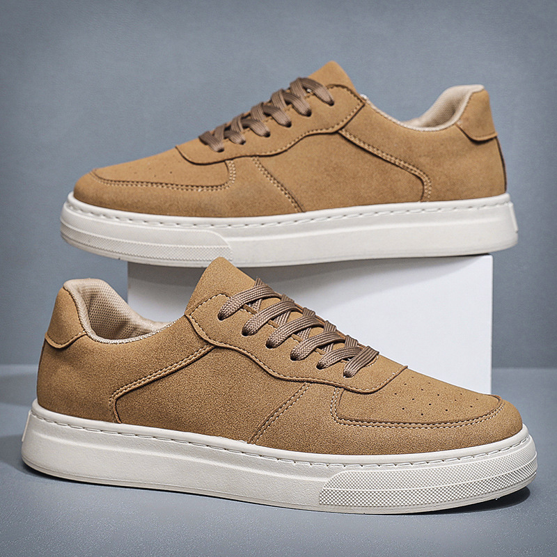 Men's Autumn And Winter Casual Shoes Vintage Skateboard Shoes Four Seasons - 图片 3