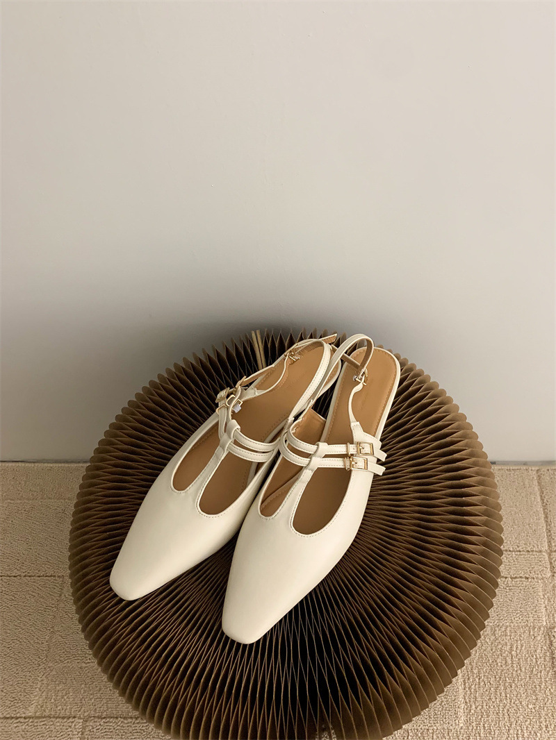 Women's Temperament Bandage Bow Toe Sandals - 图片 6