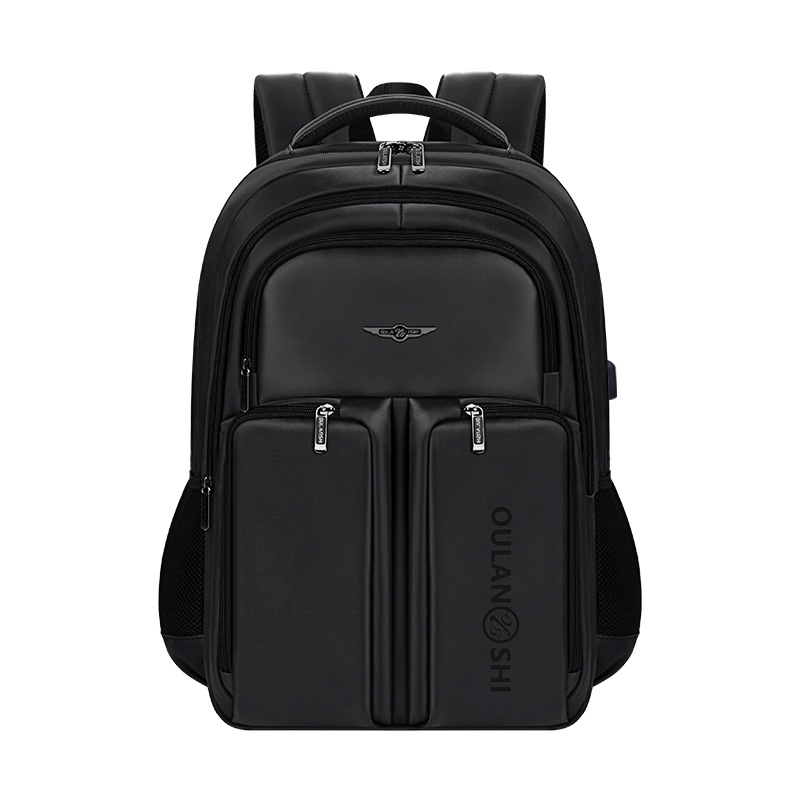 Double-layer Large Capacity Backpack Nylon Stitching - 图片 2