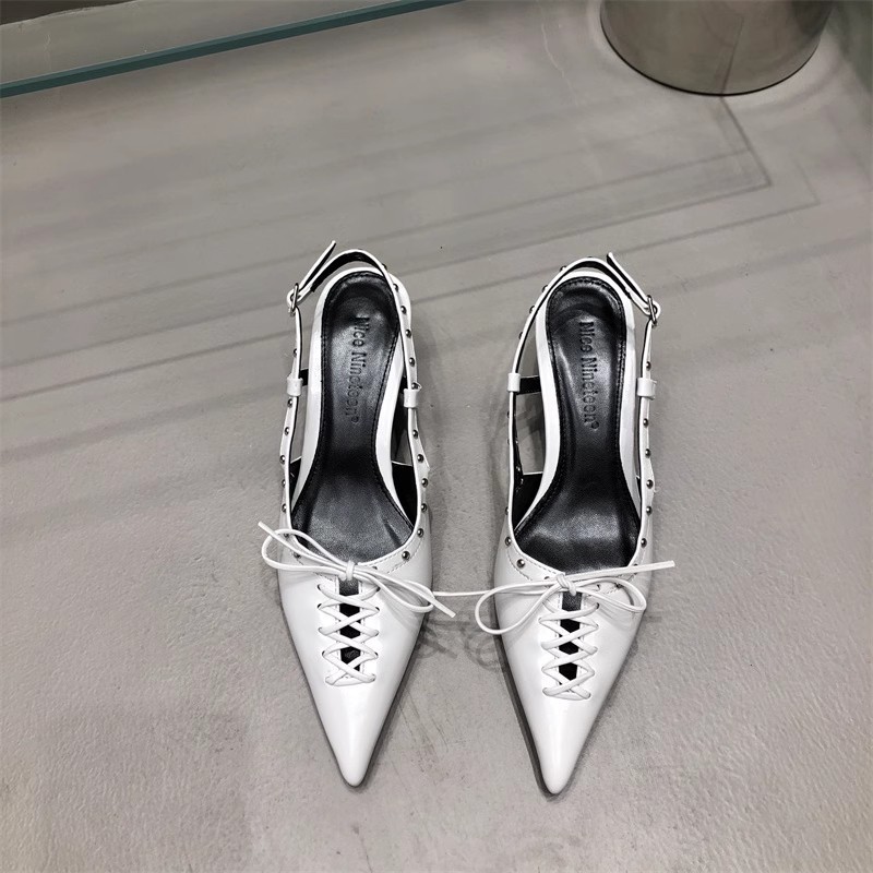 Women's Temperament Bandage Bow Toe Sandals - 图片 7