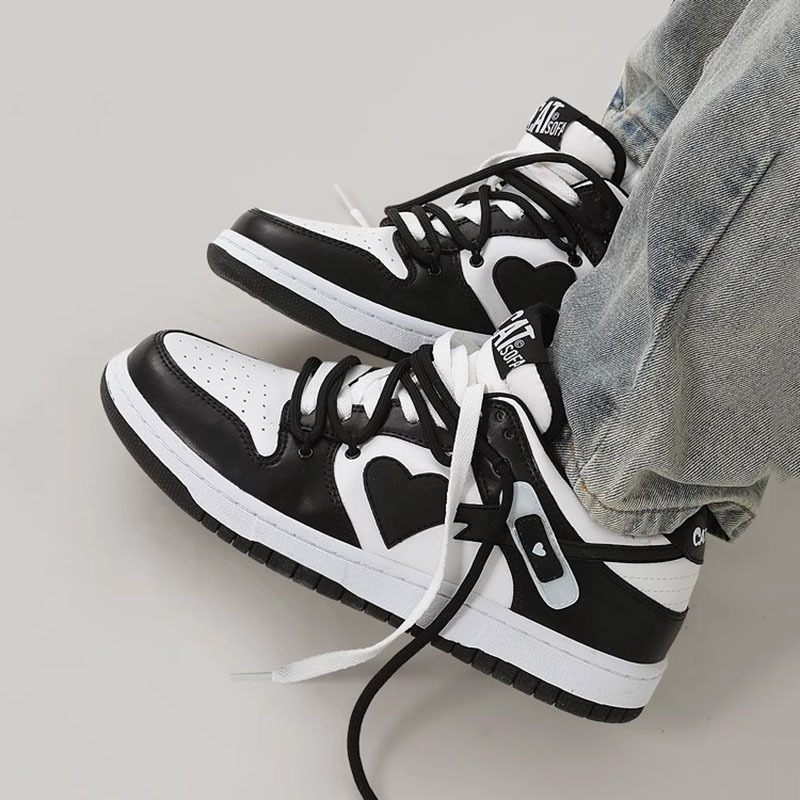 Band-Aid Niche Fashion Couple Shoes All-match Sports Skateboard Shoes - 图片 5