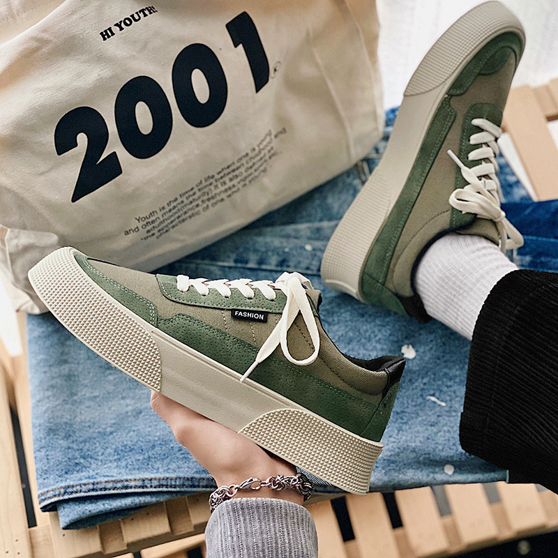 Low-top Platform Sneakers Casual Breathable Comfortable Student Sneakers - 图片 4
