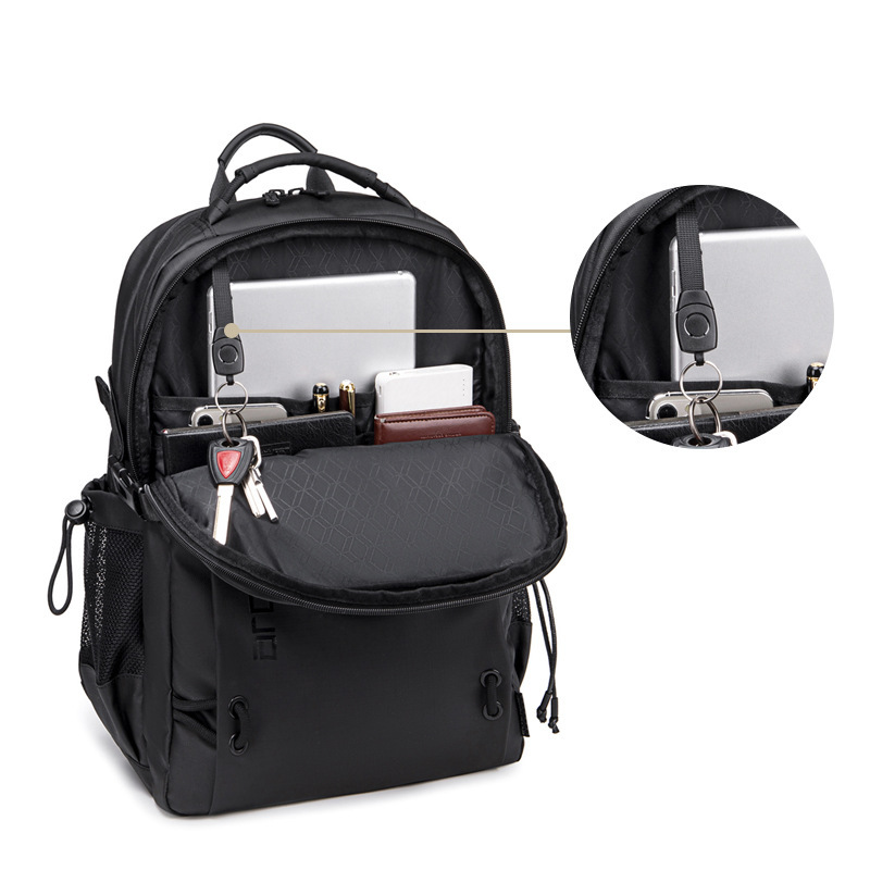 Large Capacity Men's Waterproof Daily Commuter Backpack - 图片 6