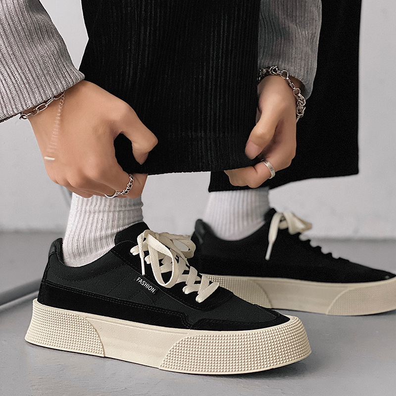 Low-top Platform Sneakers Casual Breathable Comfortable Student Sneakers - 图片 3