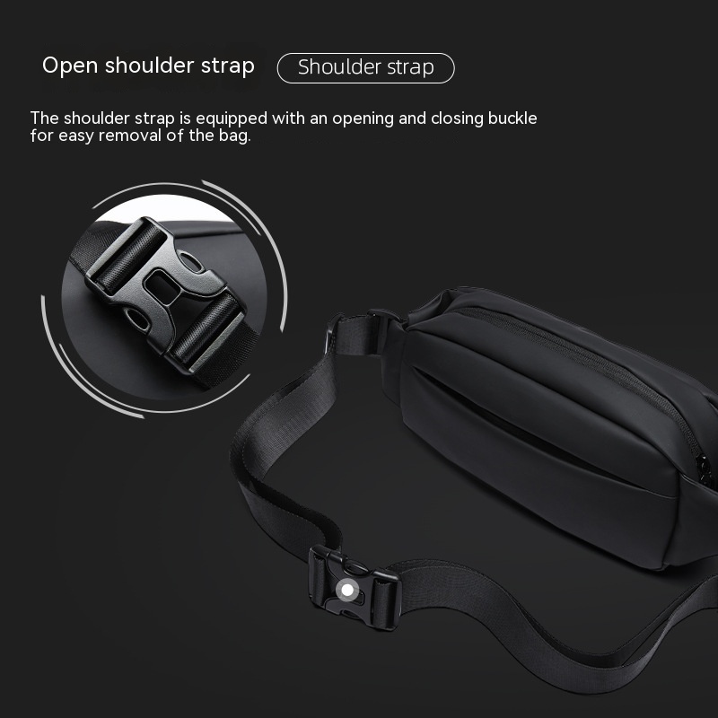 Men's Messenger Bag Functional One-shoulder Riding - 图片 4