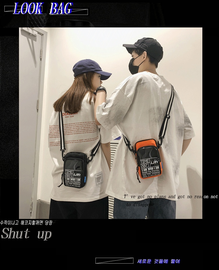 Work Clothes Sports Hip-hop Satchel - 图片 10